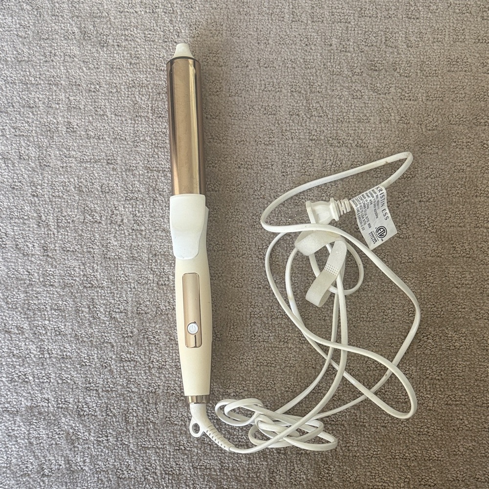 Kristin Ess Gold and White Hair Curling Iron